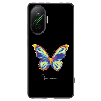 Picasee silikónový čierny obal pre Xiaomi Poco F7 Pro 5G - Diamanty Black