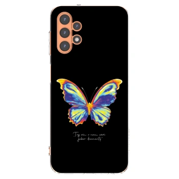 Picasee silikónový prehľadný obal pre Samsung Galaxy A13 5G - Diamanty Black
