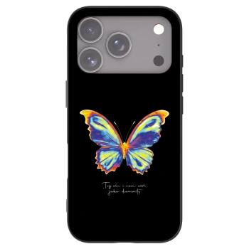 Picasee silikónový čierny obal pre Apple iPhone 17 Pro - Diamanty Black