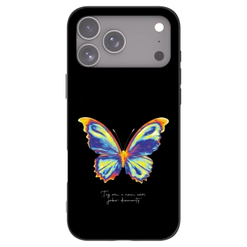 Picasee silikónový čierny obal pre Apple iPhone 17 Pro Max - Diamanty Black