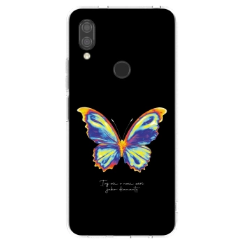 Picasee silikónový prehľadný obal pre Xiaomi Redmi 7 - Diamanty Black