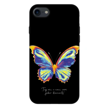 Obal pre Apple iPhone SE 2022 - Diamanty Black