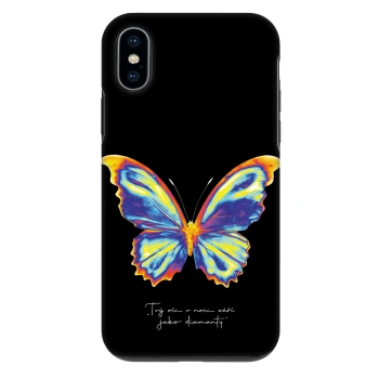 Obal pre Apple iPhone X/XS - Diamanty Black