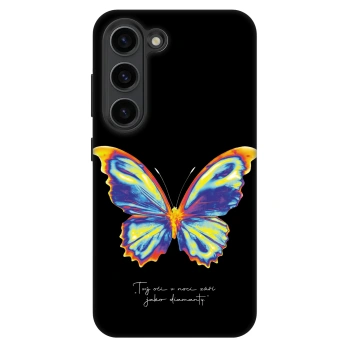 Picasee Fashion Case pre Samsung Galaxy S23+ 5G - Diamanty Black