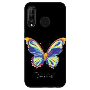 Obal pre Huawei P30 Lite - Diamanty Black