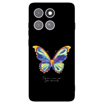 Picasee silikónový čierny obal pre Motorola Edge 60 Pro - Diamanty Black