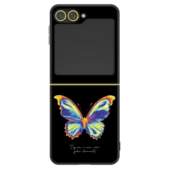 Obal pre Samsung Galaxy Z Flip7 FE 5G - Diamanty Black