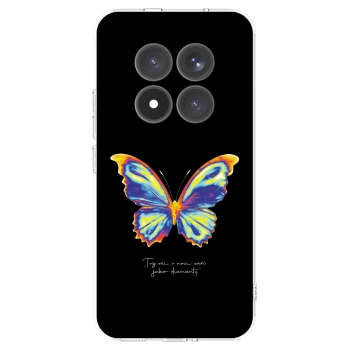 Picasee silikónový prehľadný obal pre Xiaomi Redmi Note 15 Pro+ - Diamanty Black