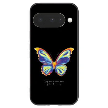 Picasee silikónový čierny obal pre Google Pixel 10 - Diamanty Black