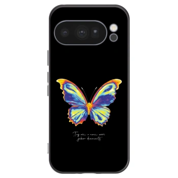 Picasee silikónový čierny obal pre Google Pixel 10 Pro - Diamanty Black