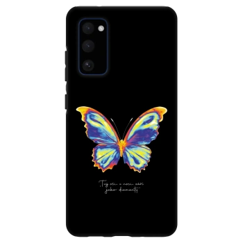 Obal pre Samsung Galaxy S20 FE - Diamanty Black