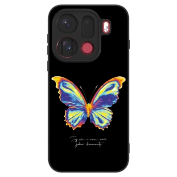 Obal pre OPPO Find X9 Pro - Diamanty Black
