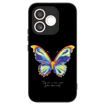 Obal pre Honor 600 Lite - Diamanty Black