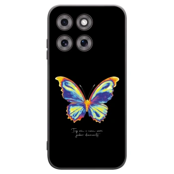 Picasee silikónový čierny obal pre Motorola Moto G77 - Diamanty Black