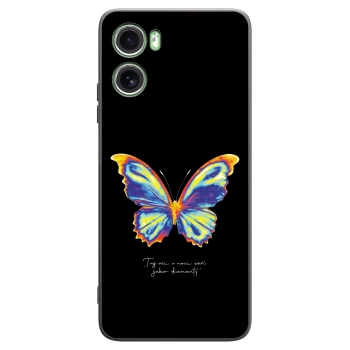 Picasee silikónový čierny obal pre Motorola Moto G06 - Diamanty Black