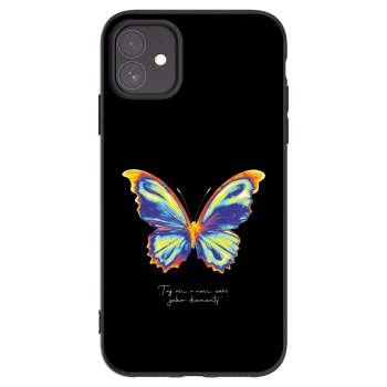 Picasee silikónový čierny obal pre Apple iPhone 11 - Diamanty Black
