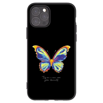 Picasee silikónový čierny obal pre Apple iPhone 11 Pro - Diamanty Black