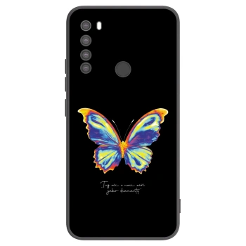 Picasee silikónový čierny obal pre Xiaomi Redmi Note 8 - Diamanty Black