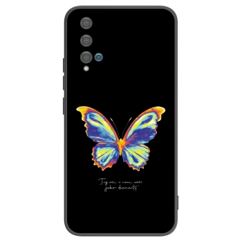 Picasee silikónový čierny obal pre Huawei Nova 5T - Diamanty Black