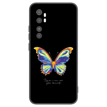 Picasee silikónový čierny obal pre Xiaomi Mi Note 10 Lite - Diamanty Black