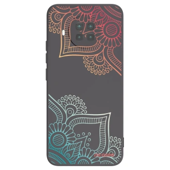 Picasee silikónový čierny obal pre Xiaomi Mi 10T Lite - Kvetinový vzor