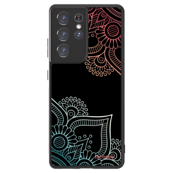 Obal pre Samsung Galaxy S21 Ultra 5G G998B - Kvetinový vzor