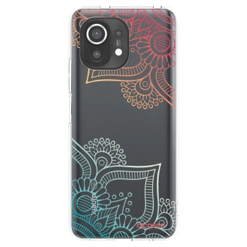Picasee silikónový prehľadný obal pre Xiaomi Mi 11 - Kvetinový vzor