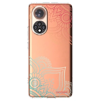 Picasee silikónový prehľadný obal pre Huawei Nova 9 - Kvetinový vzor