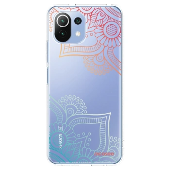 Picasee silikónový prehľadný obal pre Xiaomi 11 Lite 5G NE - Kvetinový vzor