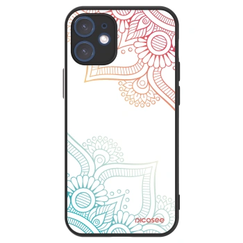 Picasee ULTIMATE CASE MagSafe pro Apple iPhone 12 mini - Kvetinový vzor