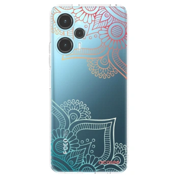 Picasee silikónový prehľadný obal pre Xiaomi Poco F5 - Kvetinový vzor
