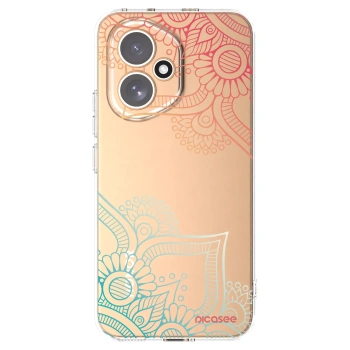 Picasee silikónový prehľadný obal pre Honor 400 5G - Kvetinový vzor