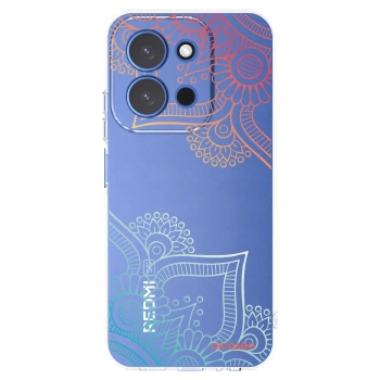 Picasee silikónový prehľadný obal pre Xiaomi Redmi 15C 4G - Kvetinový vzor