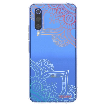 Picasee silikónový prehľadný obal pre Xiaomi Mi 9 SE - Kvetinový vzor
