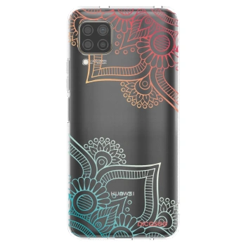 Picasee silikónový prehľadný obal pre Huawei P40 Lite - Kvetinový vzor