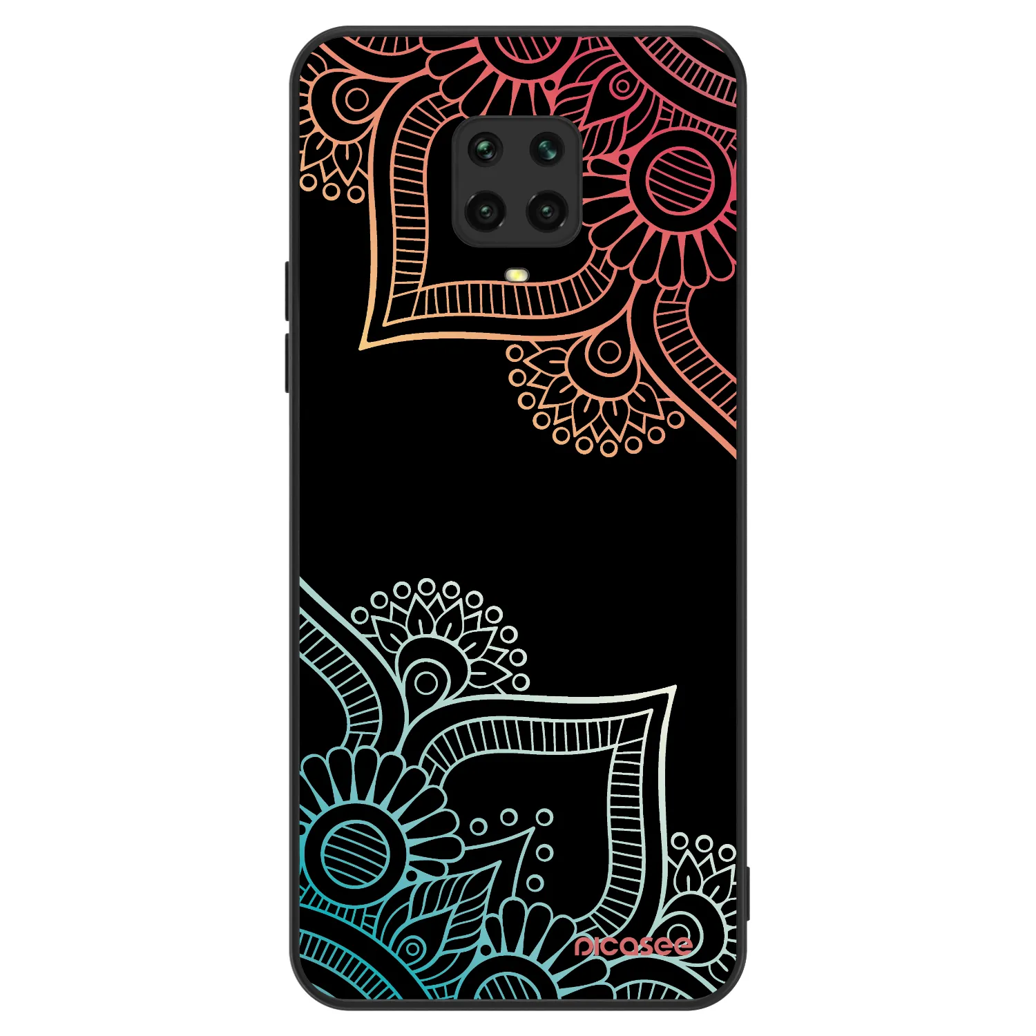 Picasee ULTIMATE CASE pro Xiaomi Redmi Note 9 Pro - Kvetinový vzor