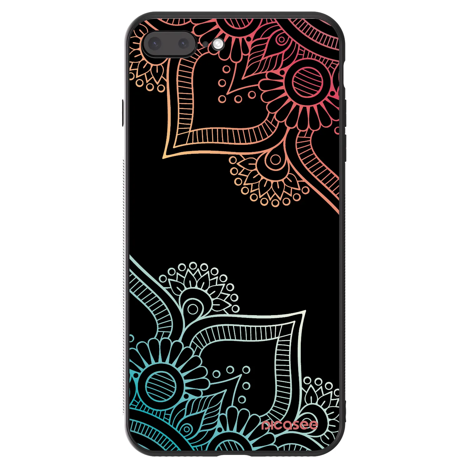 Picasee ULTIMATE CASE pro Apple iPhone 7 Plus - Kvetinový vzor
