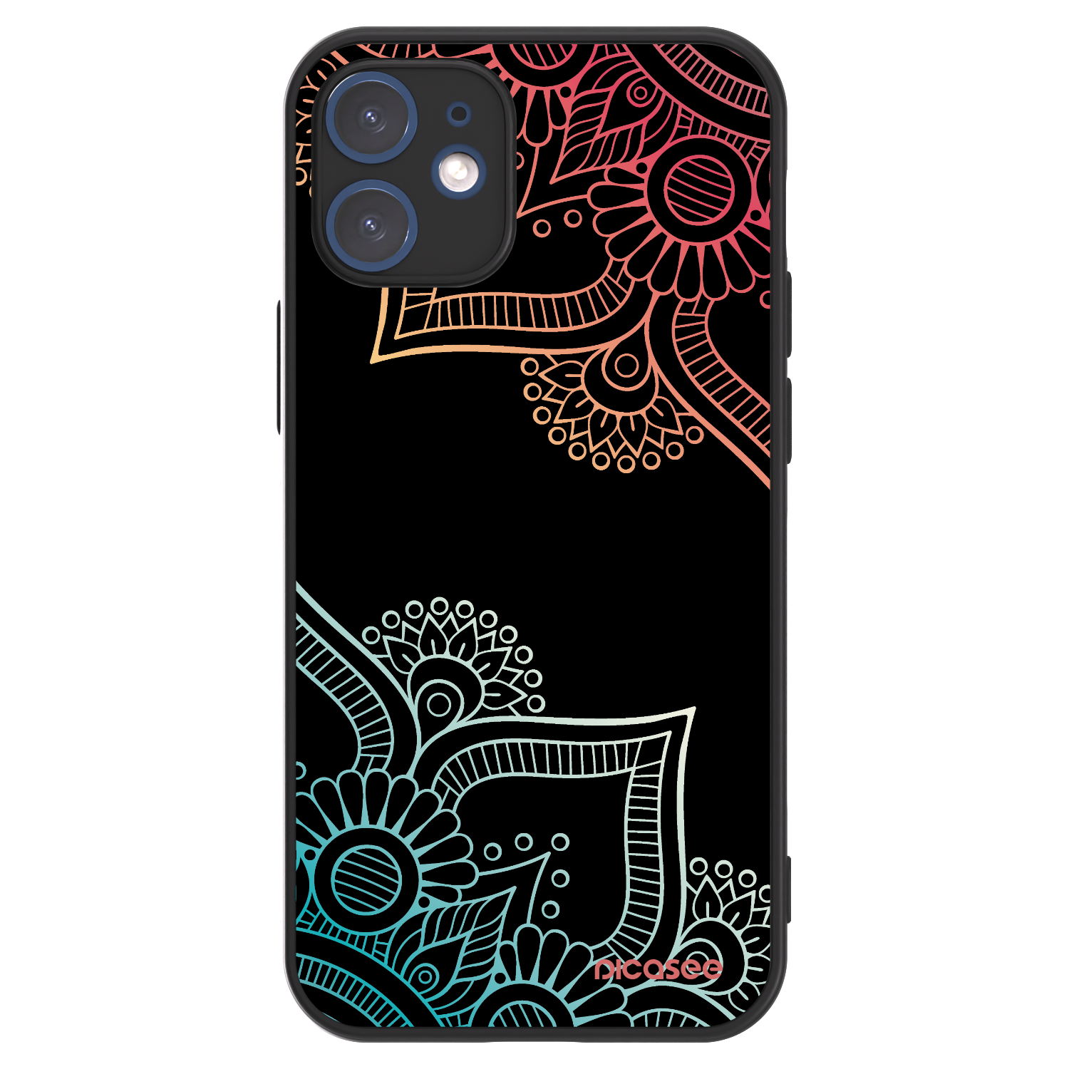 Picasee ULTIMATE CASE pro Apple iPhone 12 mini - Kvetinový vzor