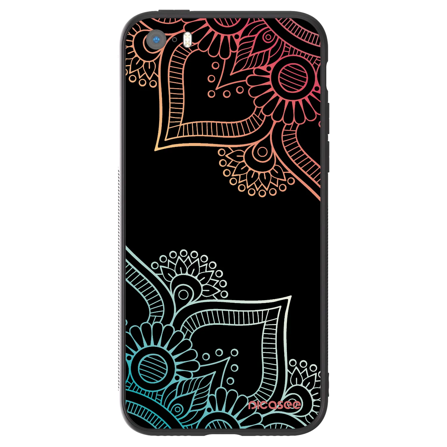 Picasee ULTIMATE CASE pro Apple iPhone 5/5S/SE - Kvetinový vzor