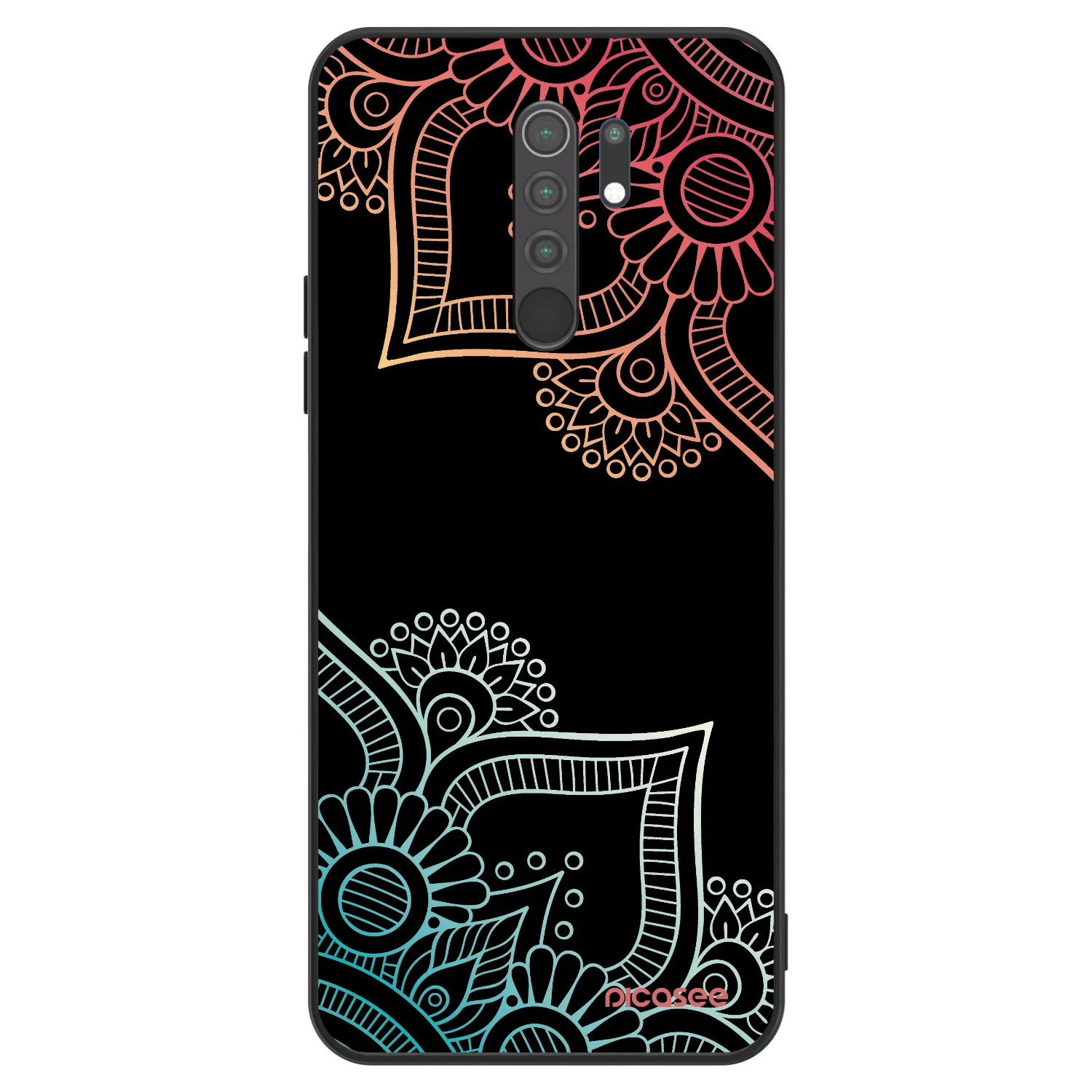 Picasee ULTIMATE CASE pro Xiaomi Redmi 9 - Kvetinový vzor