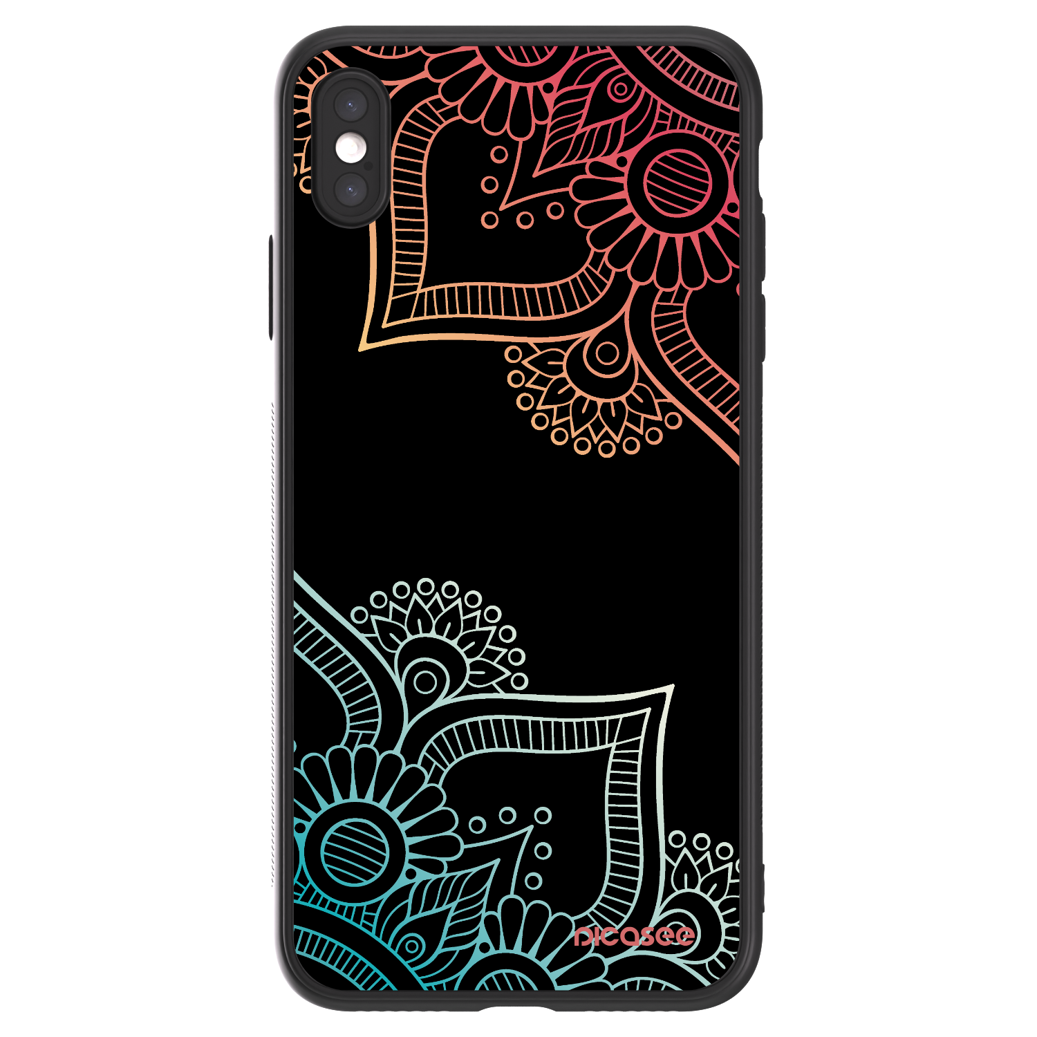 Picasee ULTIMATE CASE pro Apple iPhone XS Max - Kvetinový vzor