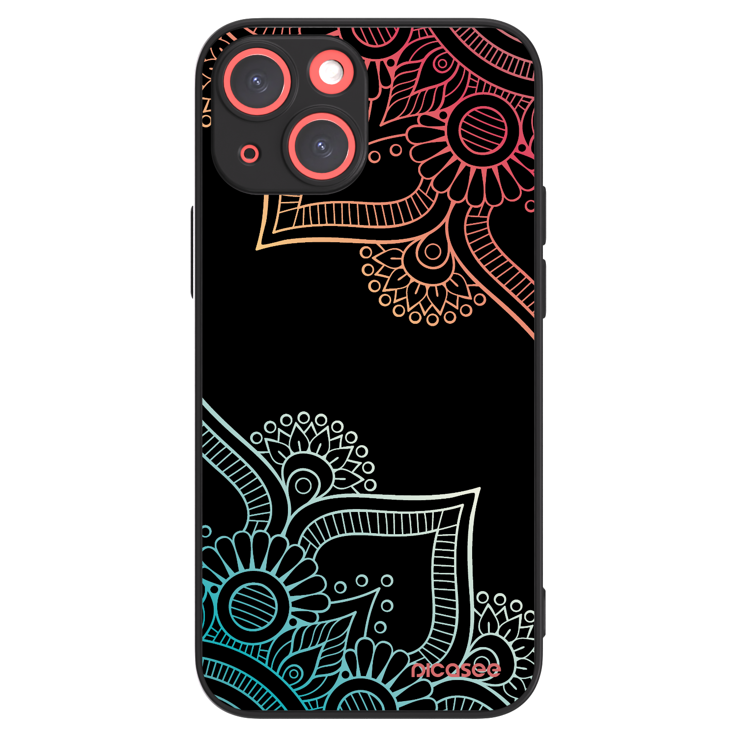 Picasee ULTIMATE CASE pro Apple iPhone 13 mini - Kvetinový vzor