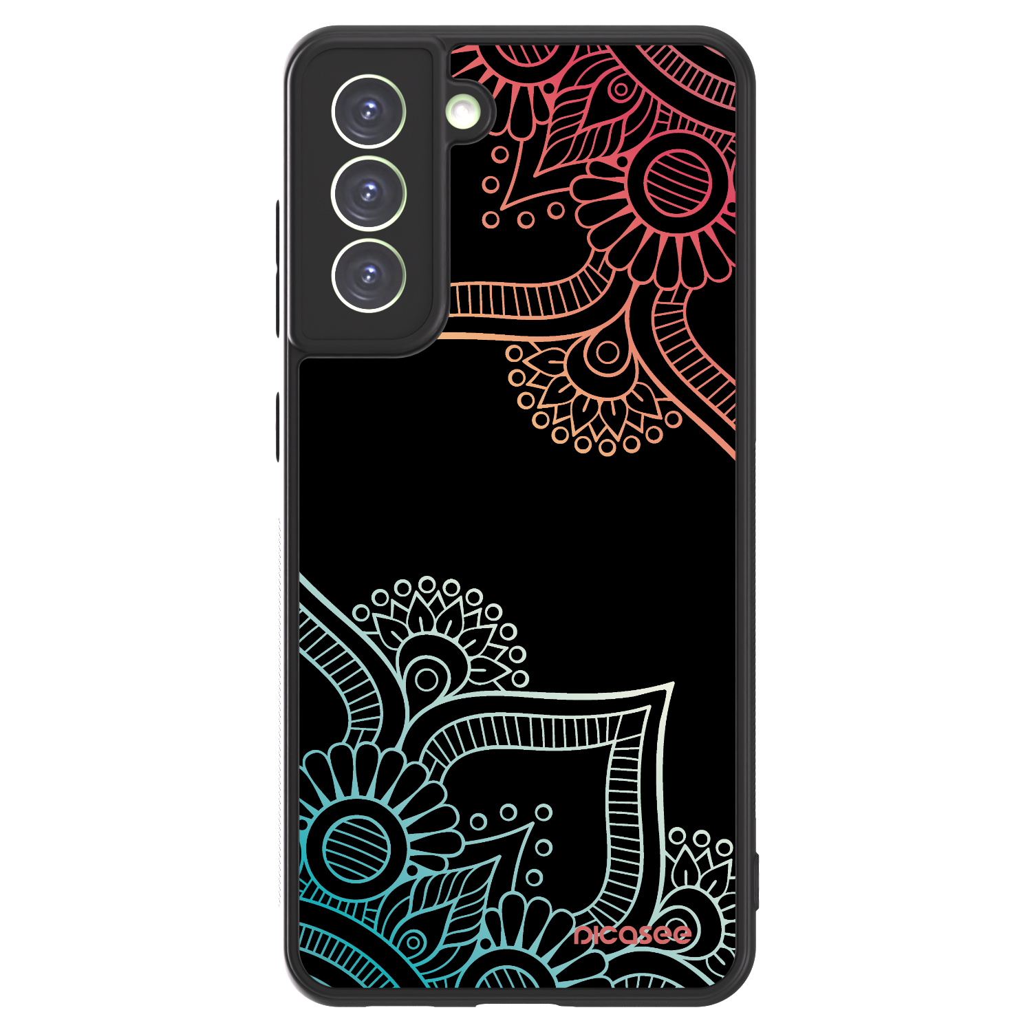 Picasee ULTIMATE CASE pro Samsung Galaxy S21 FE 5G - Kvetinový vzor