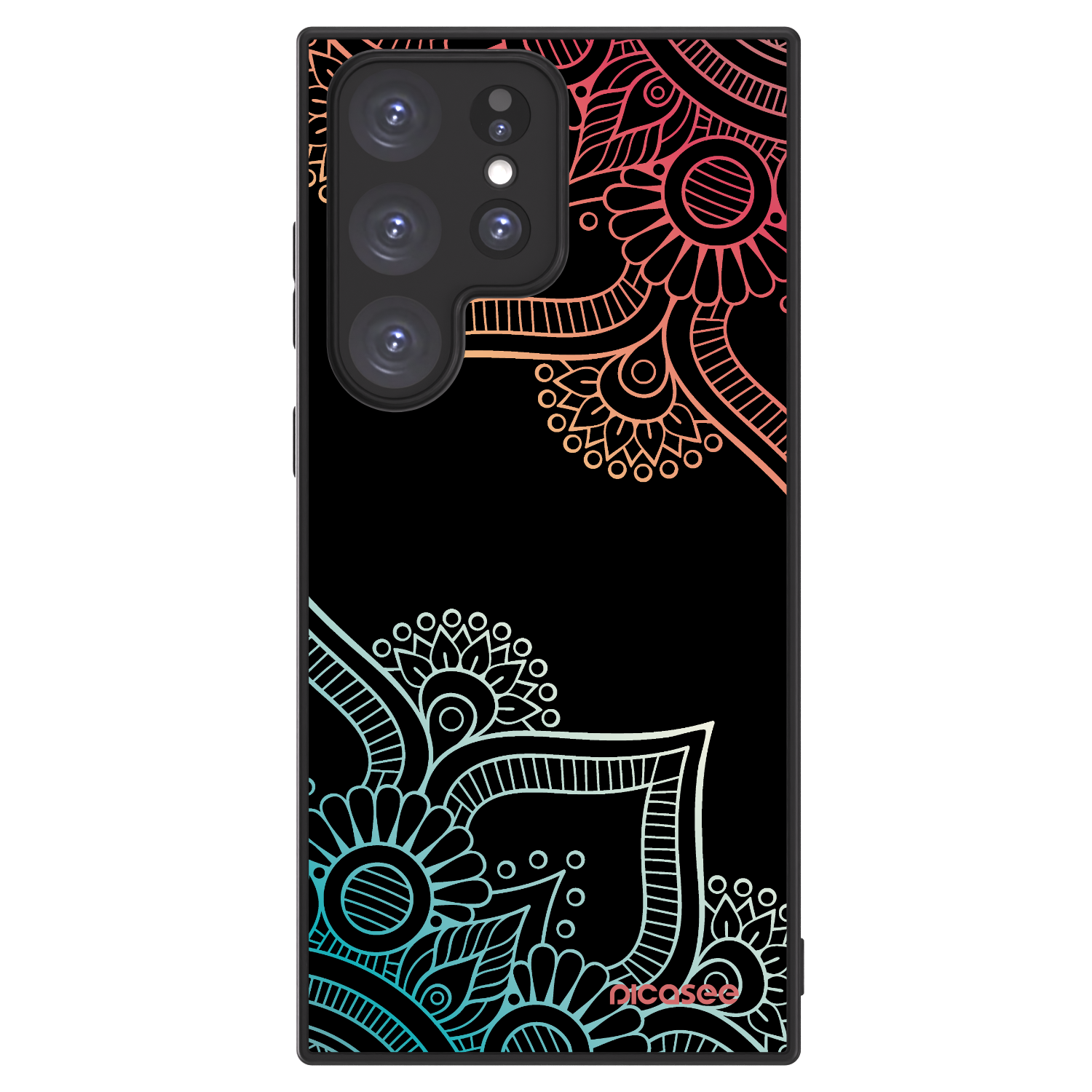 Picasee ULTIMATE CASE pro Samsung Galaxy S23 Ultra 5G - Kvetinový vzor
