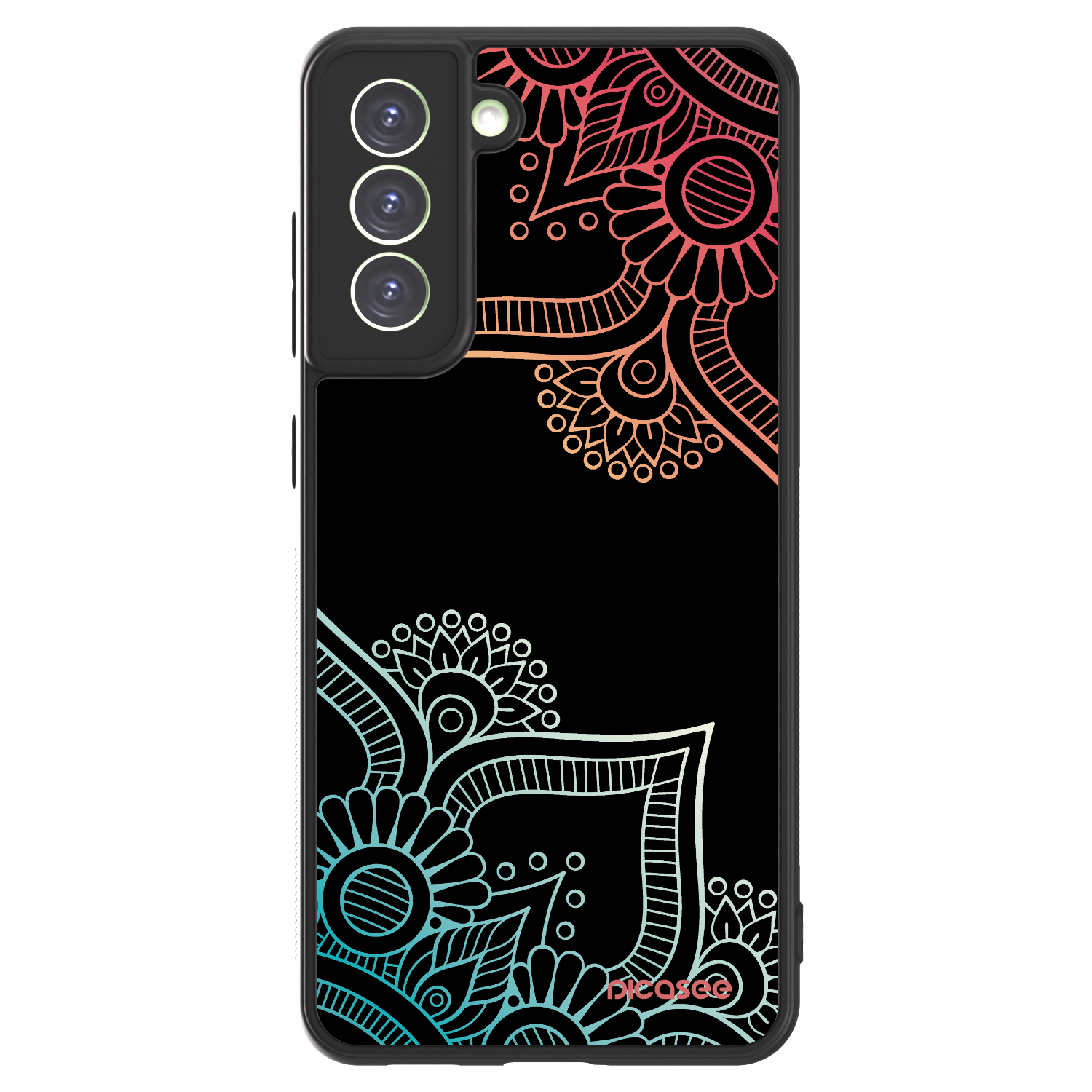 Picasee ULTIMATE CASE PowerShare pro Samsung Galaxy S21 FE 5G - Kvetinový vzor