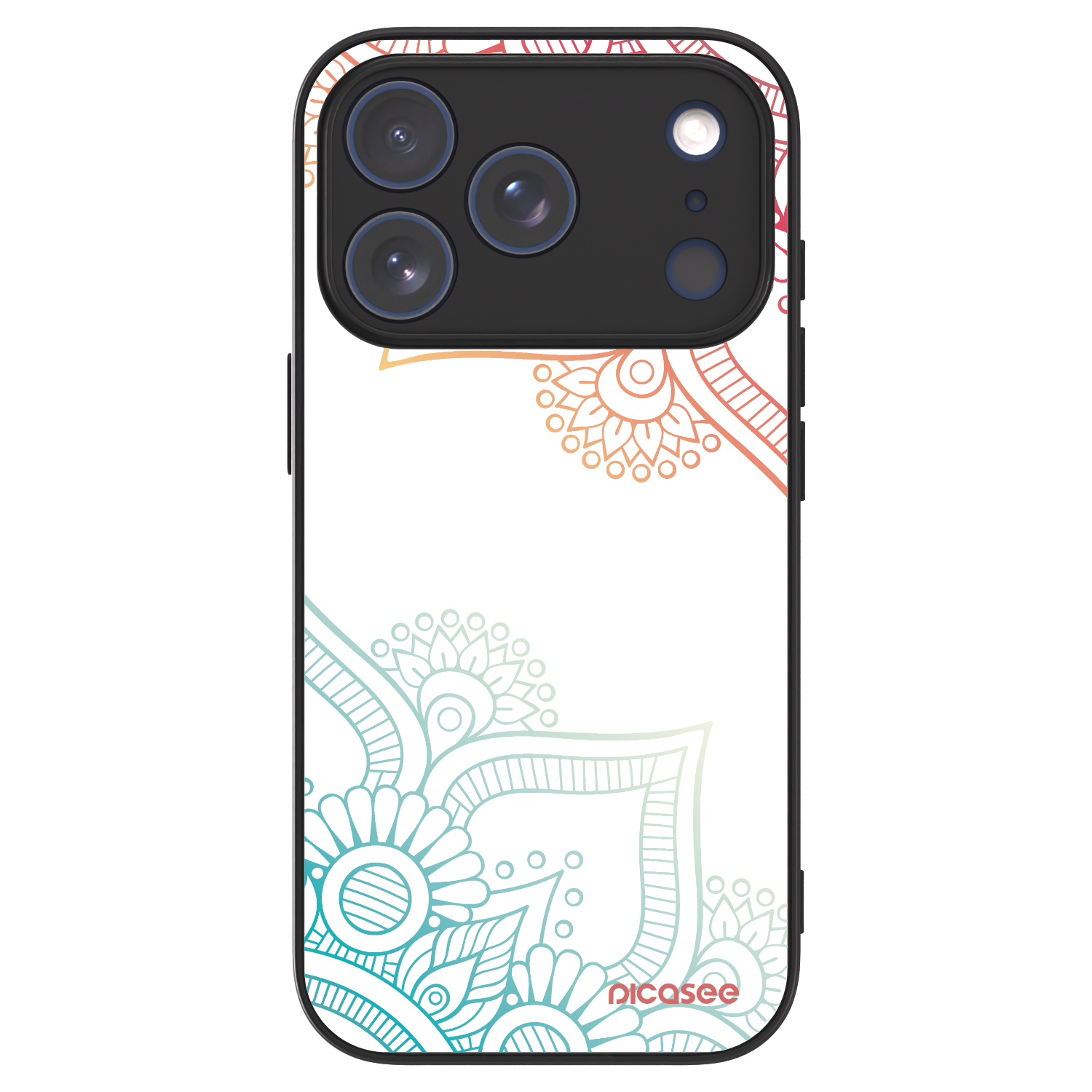 Picasee ULTIMATE CASE MagSafe pro Apple iPhone 17 Pro - Kvetinový vzor