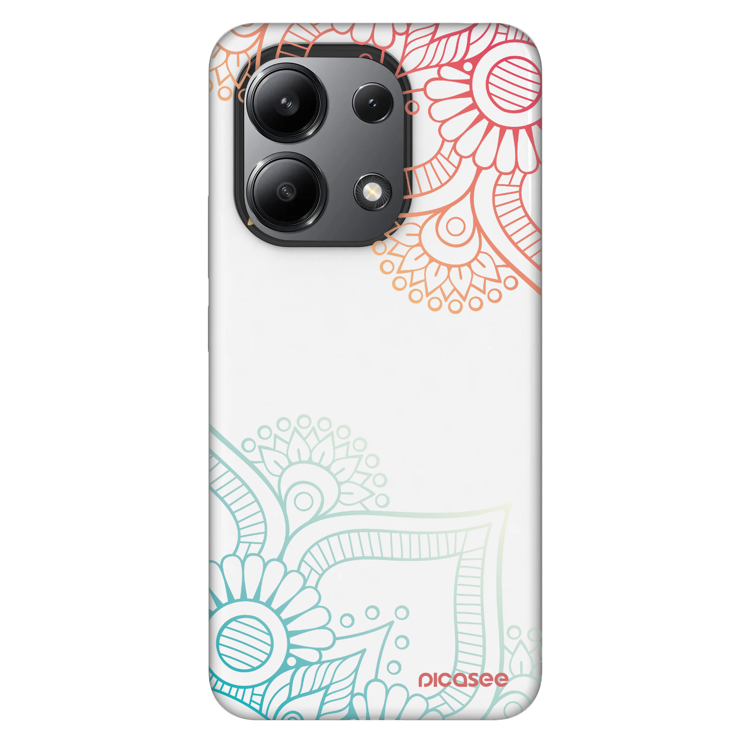 Picasee Fashion Case pre Xiaomi Redmi Note 13 4G - Kvetinový vzor
