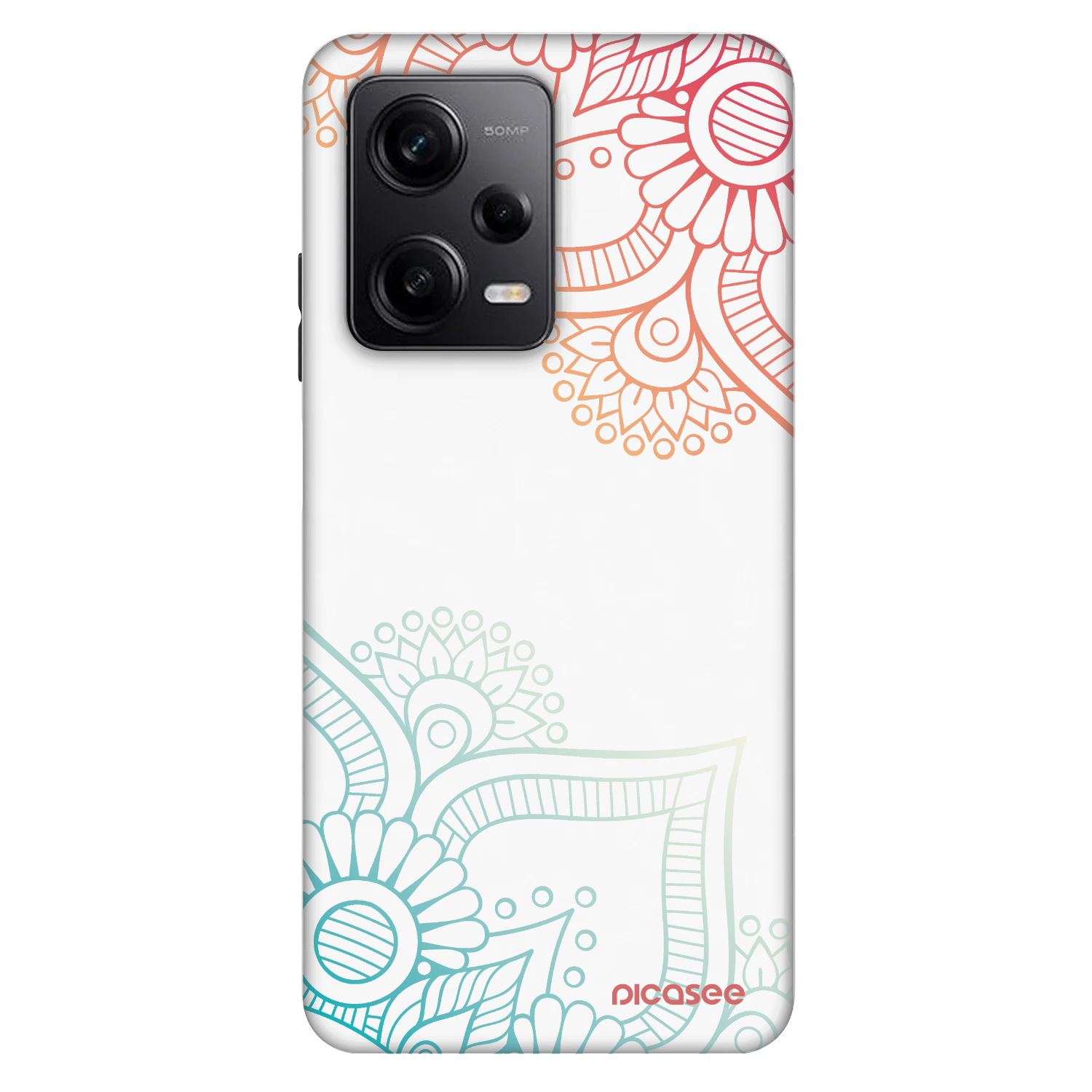 Picasee Fashion Case pre Xiaomi Redmi Note 12 Pro+ 5G - Kvetinový vzor