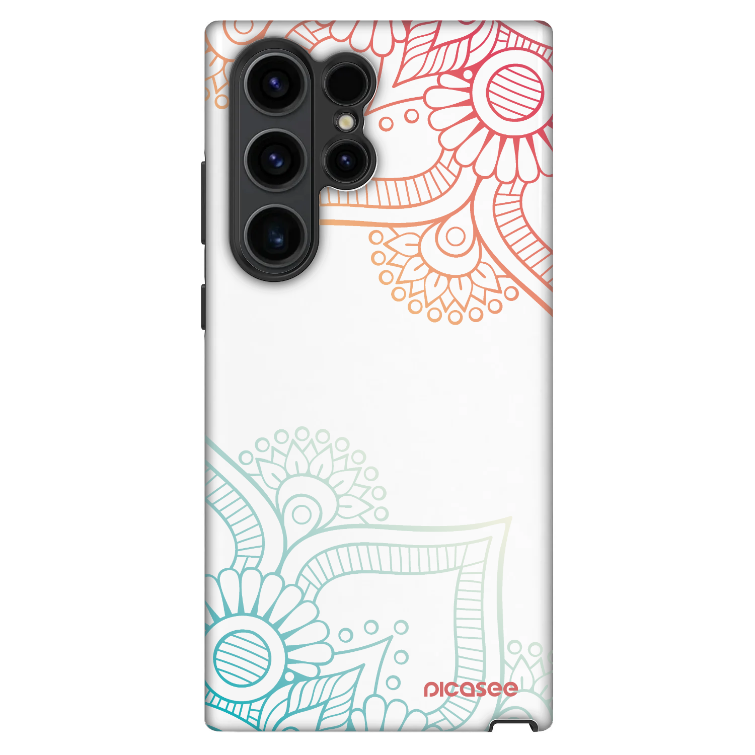 Picasee Fashion Case pre Samsung Galaxy S23 Ultra 5G - Kvetinový vzor