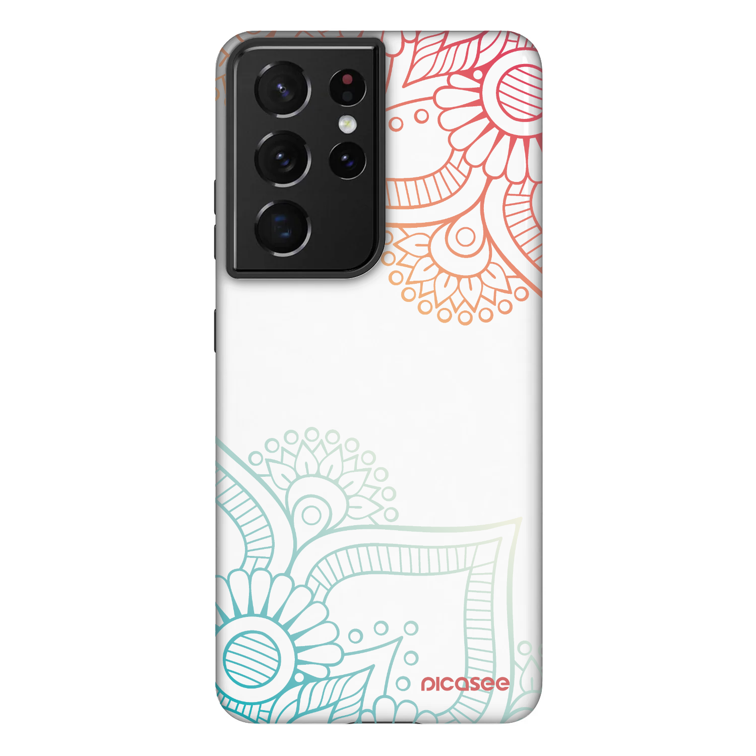Picasee Fashion Case pre Samsung Galaxy S21 Ultra 5G G998B - Kvetinový vzor